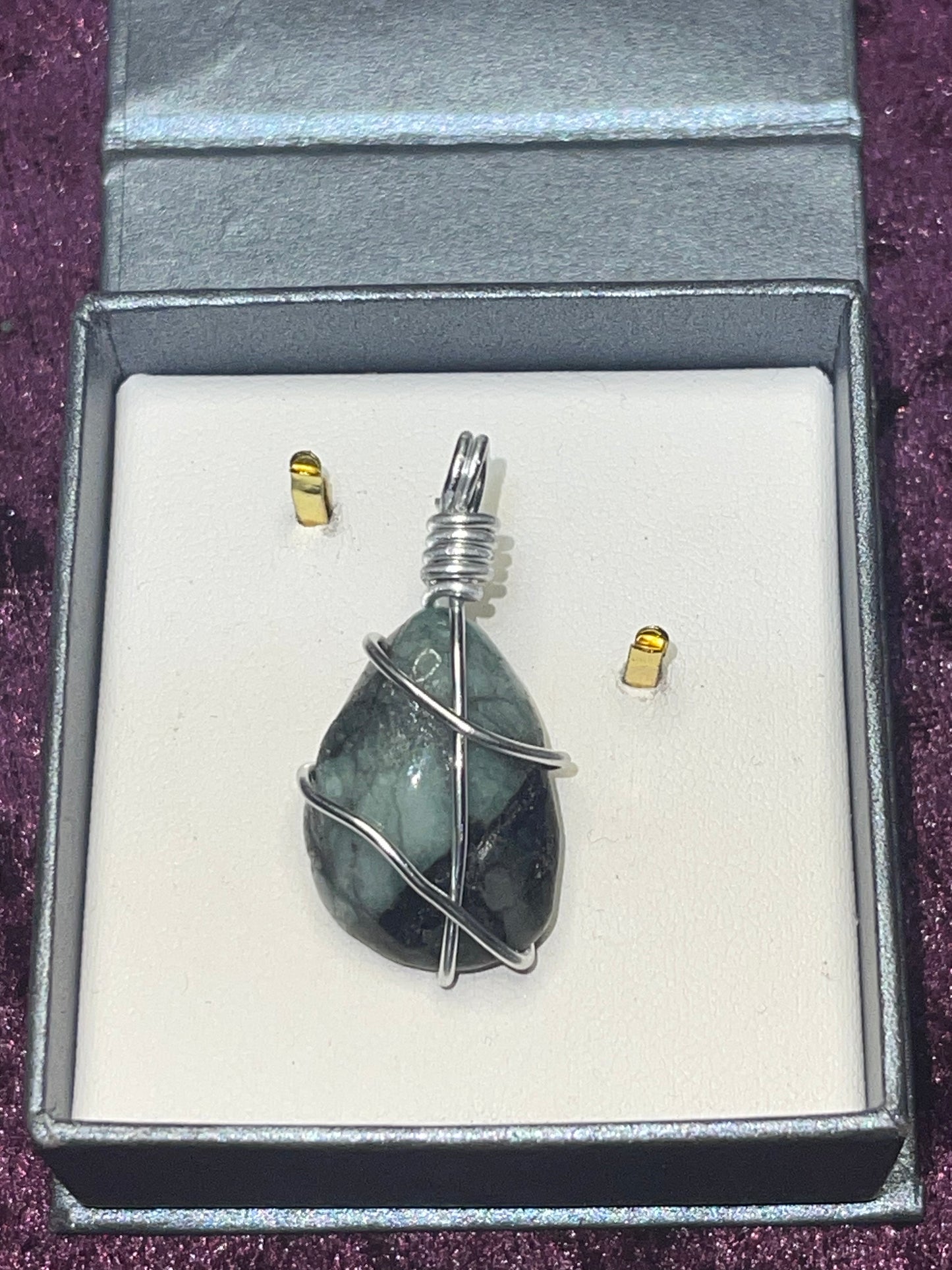 Emerald Wrap Pendant