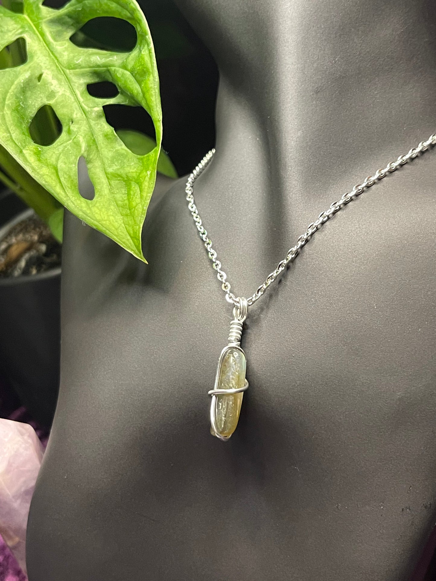 Labradorite Wrapped Pendant