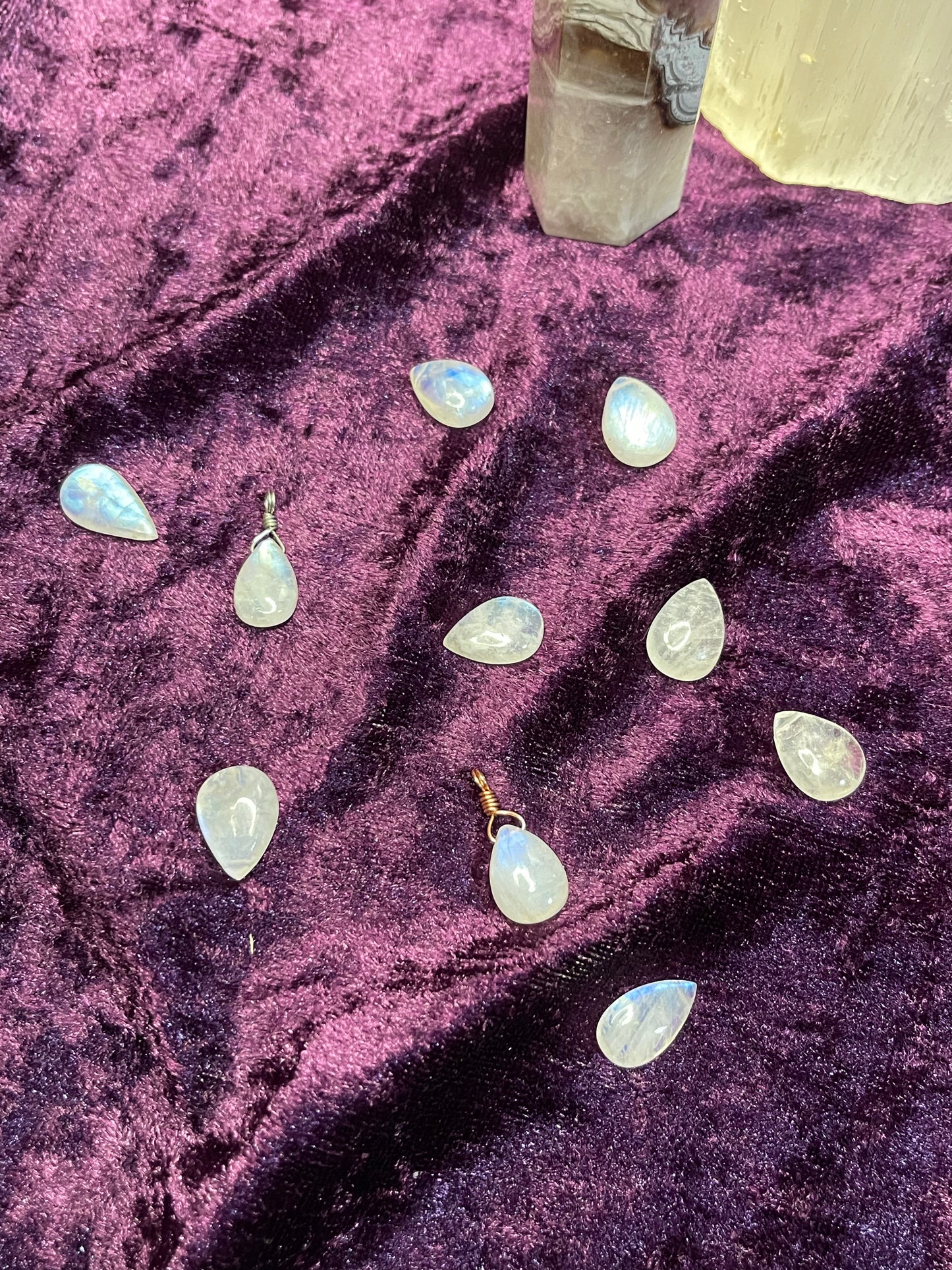 Moonstone Droplet Pendant